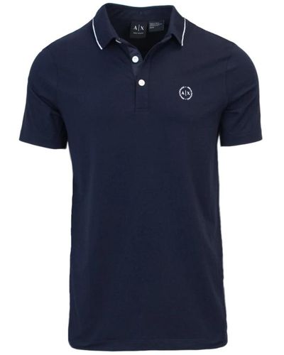 Armani Exchange Polo shirts - Blau
