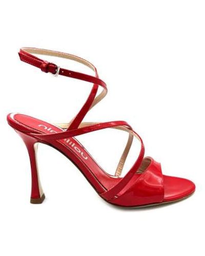 Ninalilou High Heel Sandals - Red