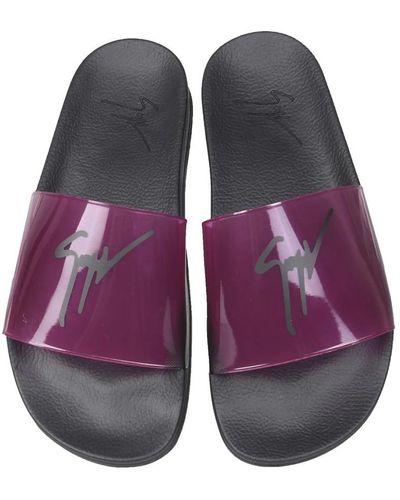 Giuseppe Zanotti Flip Flops & Sliders - Purple