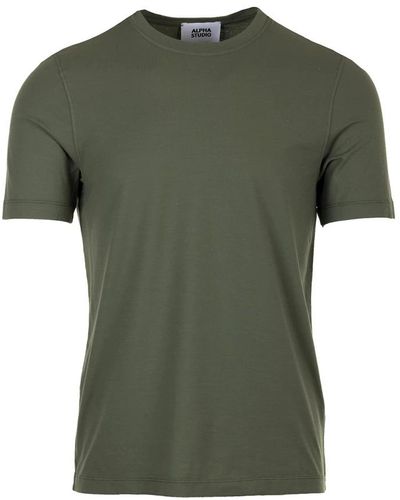 Alpha Studio T-Shirts - Green