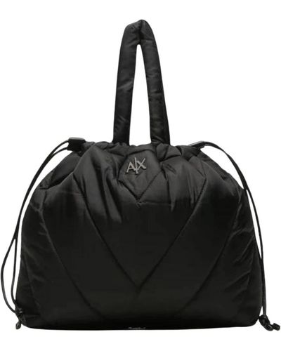 Armani Exchange Bags > Handbags - Zwart