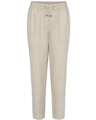 Sand Slim-fit trousers - Neutro