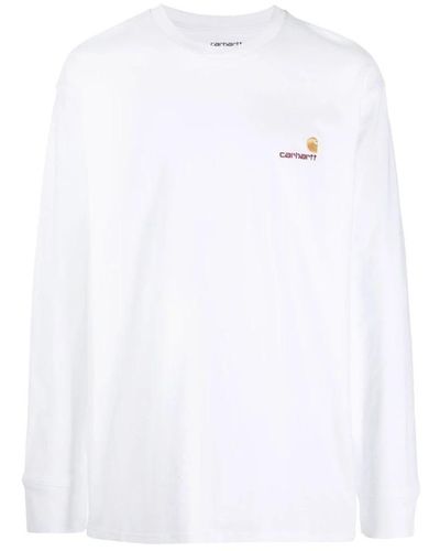 Carhartt Long Sleeve Tops - White