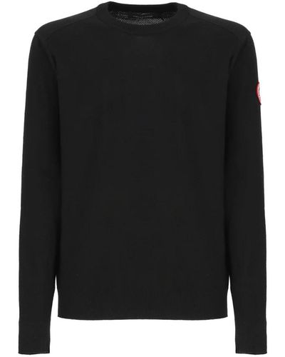 Canada Goose Sweatshirts - Black