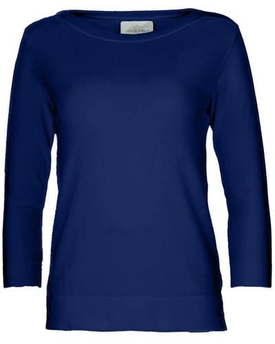 Vicario Cinque Knitwear > round-neck knitwear - Bleu