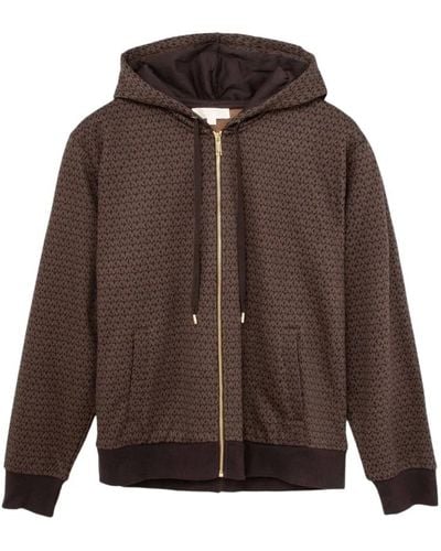 Michael Kors Sweatshirts & hoodies > zip-throughs - Marron