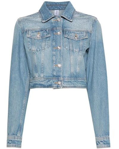 Liu Jo Denim Jackets - Blue