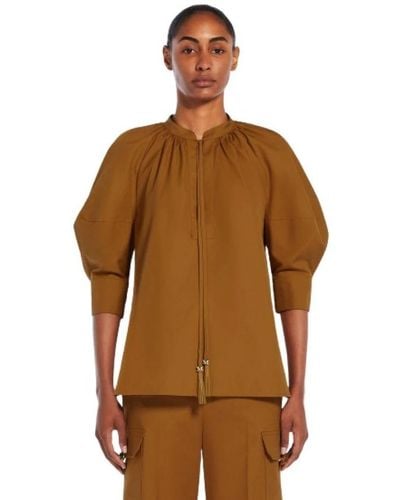 Max Mara Blouses - Brown