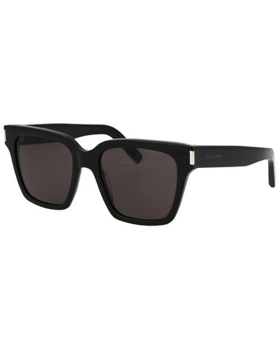 Saint Laurent 54mm Rectangular Sunglasses - Black
