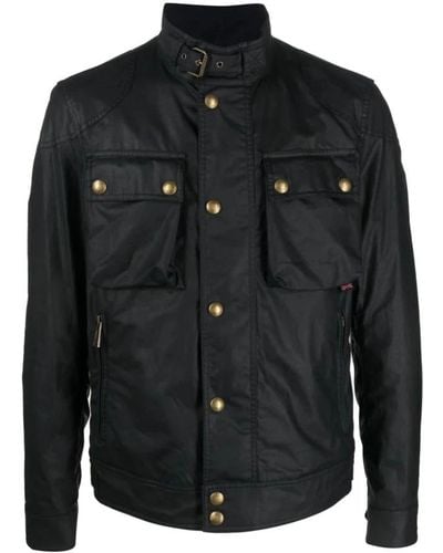 Belstaff Leather Jackets - Black