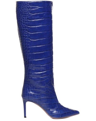 Giuliano Galiano Heeled Boots - Blue
