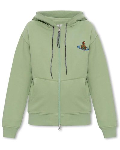 Vivienne Westwood Sweatshirts & hoodies > zip-throughs - Vert