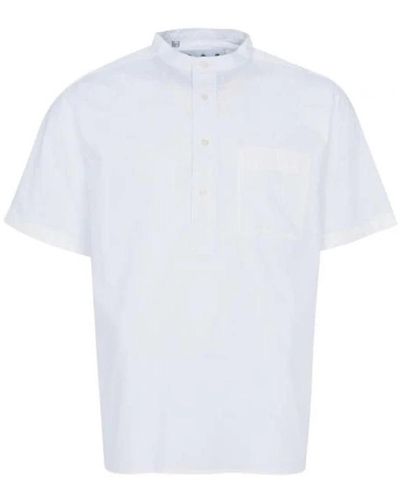 Barbour Short Sleeve Shirts - White