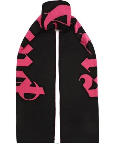 Palm Angels Winter Scarves - Red