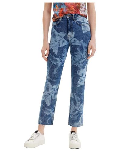 Desigual Straight Jeans - Blue