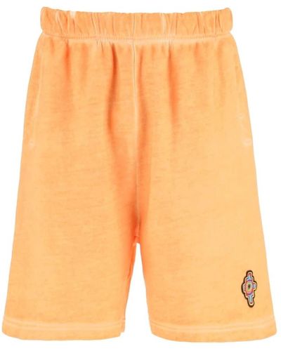 Marcelo Burlon Sunset cross shorts - Arancione