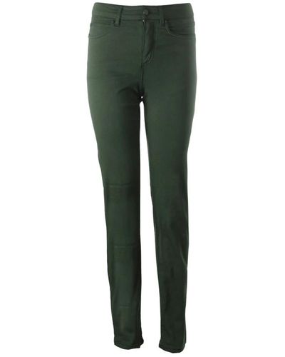 Cro Slim-Fit Trousers - Green