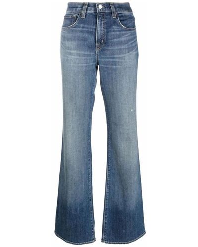 Nili Lotan Jeans > flared jeans - Bleu