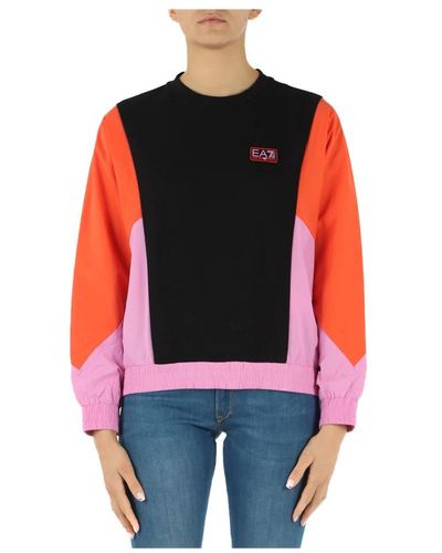 EA7 Sweatshirts & hoodies > sweatshirts - Rouge