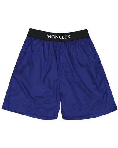 Moncler Swimwear > beachwear - Bleu