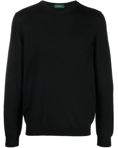Zanone Sweatshirts & hoodies > sweatshirts - Noir