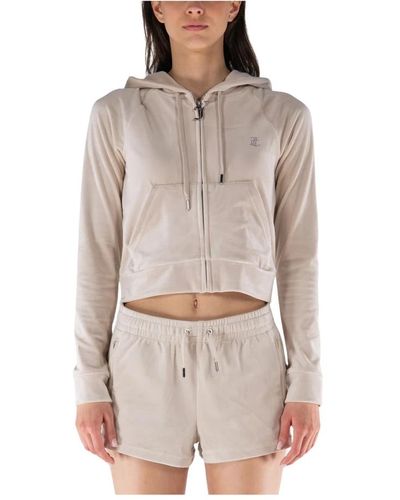 Juicy Couture Sweatshirts & hoodies > zip-throughs - Neutre
