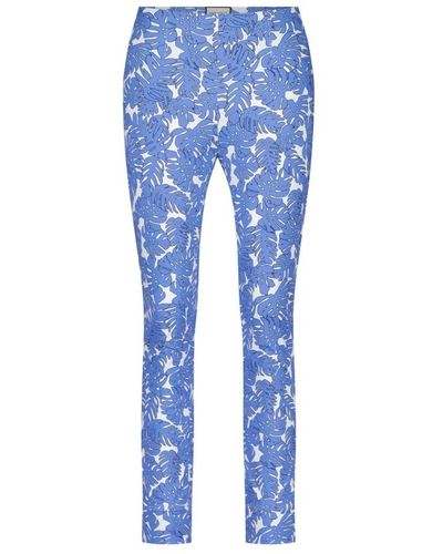 Seductive Trousers > slim-fit trousers - Bleu