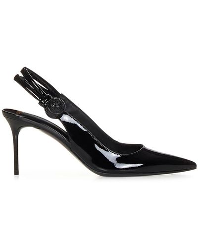 Balmain Court Shoes - Black