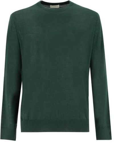 Ballantyne Maglione in lana smeraldo per uomo - Verde
