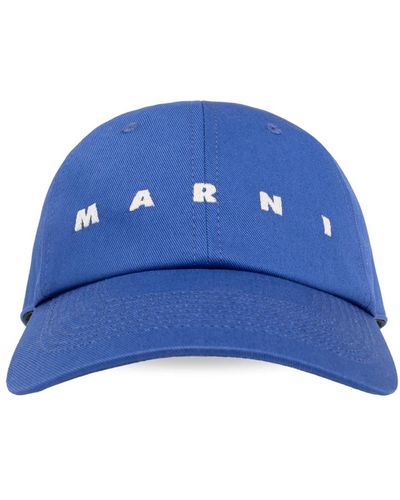 Marni Kappe mit schirm - Blau
