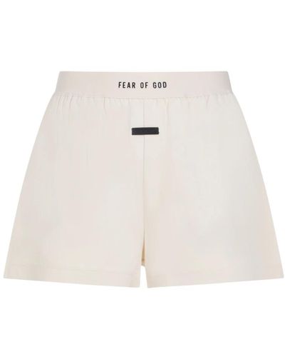 Fear Of God Shorts > short shorts - Blanc