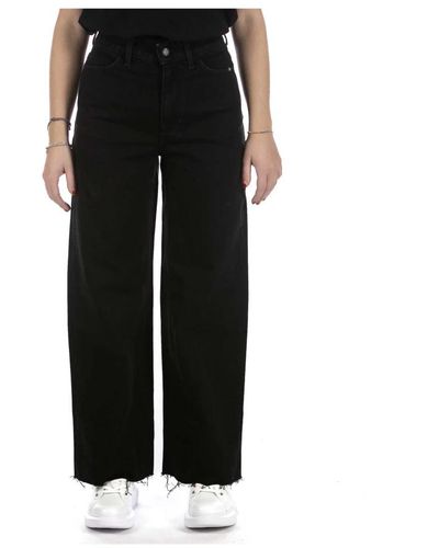 AMISH Trousers > wide trousers - Noir