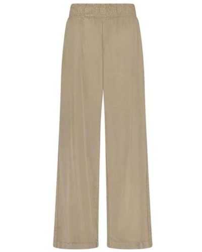 Nukus Wide Trousers - Natural