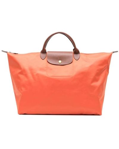 Longchamp Bags > tote bags - Orange