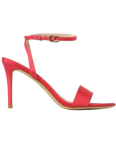 Twin Set Shoes > sandals > high heel sandals - Rouge