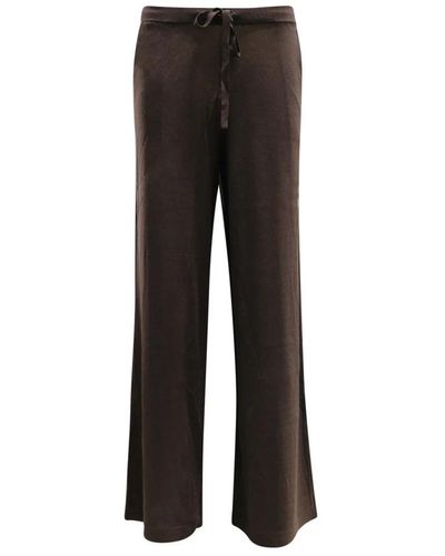 P.A.R.O.S.H. Wide Trousers - Black