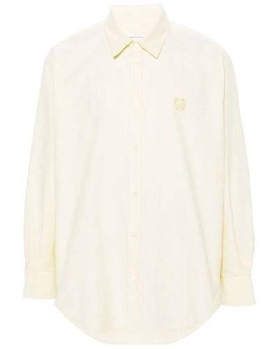 Maison Kitsuné Casual Shirts - White