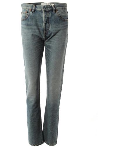 Valentino Slim fit jeans mit nieten - blau