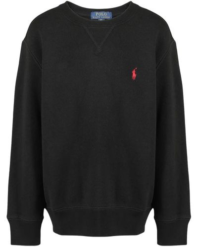 Polo Ralph Lauren Casual sweatshirt für täglichen komfort - Schwarz