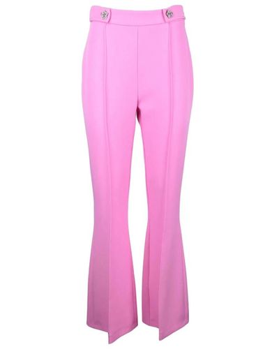 Chiara Ferragni Pantalones rosados para mujeres