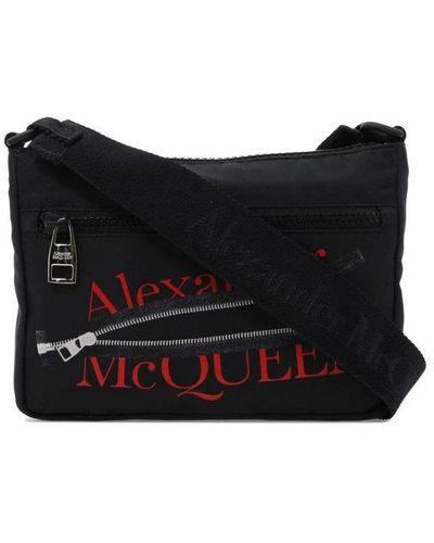 Alexander McQueen Cross Body Bags - Black