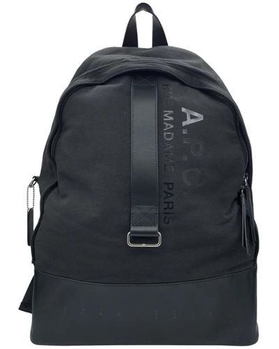 A.P.C. Bags > backpacks - Bleu