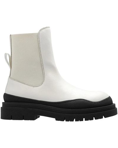 See By Chloé Alli Leather Chelsea Boots - White