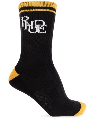 Rhude Underwear > socks - Noir