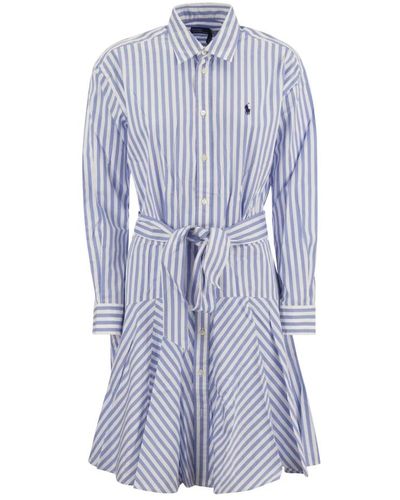 Ralph Lauren Dresses > day dresses > shirt dresses - Bleu