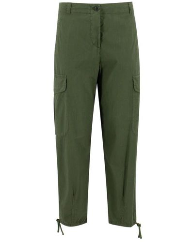 Aspesi Straight trousers - Grün