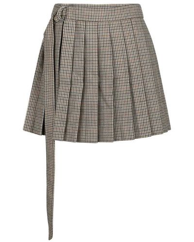 Ami Paris Short Skirts - Grey