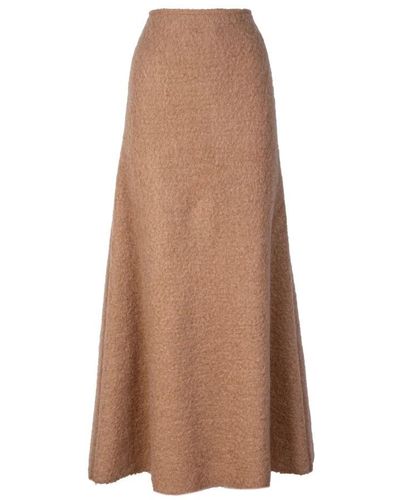 Jucca Maxi Skirts - Brown