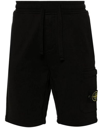 Stone Island Shorts > casual shorts - Noir