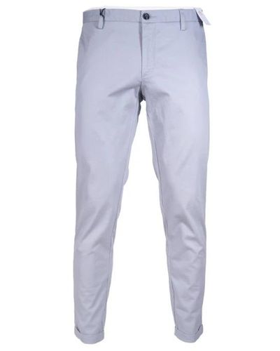 AT.P.CO Slim-Fit Trousers - Blue